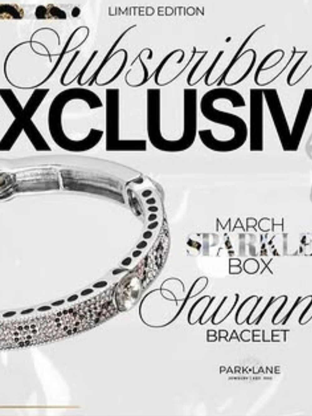Park Lane Exclusive Sparkle Box, Leo Necklace & Earrings & 2 Savannah Bangles